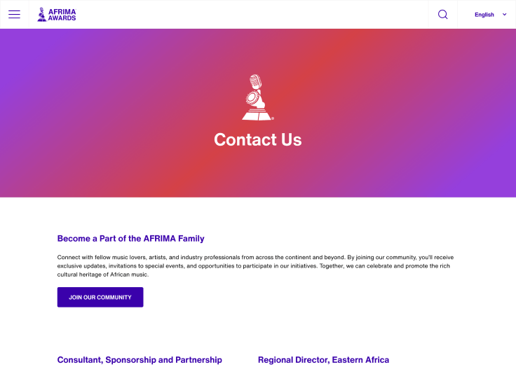 Project image 4 for AFRIMA Awards